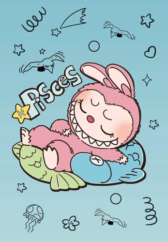 Die Monster. Astrologisches Notizbuch Fische