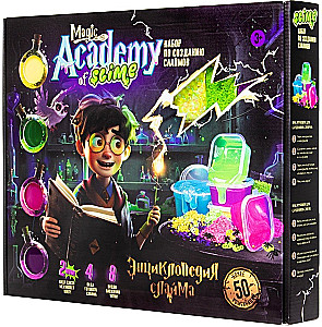 Rinkinys slime'ų gamybai - Slime laboratorija. Slime Magic Academy