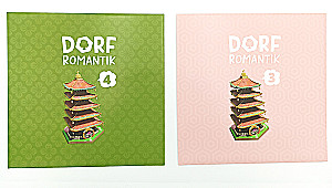 Brettspiel - Dorfromantik. Ländliche Idylle. Sakura