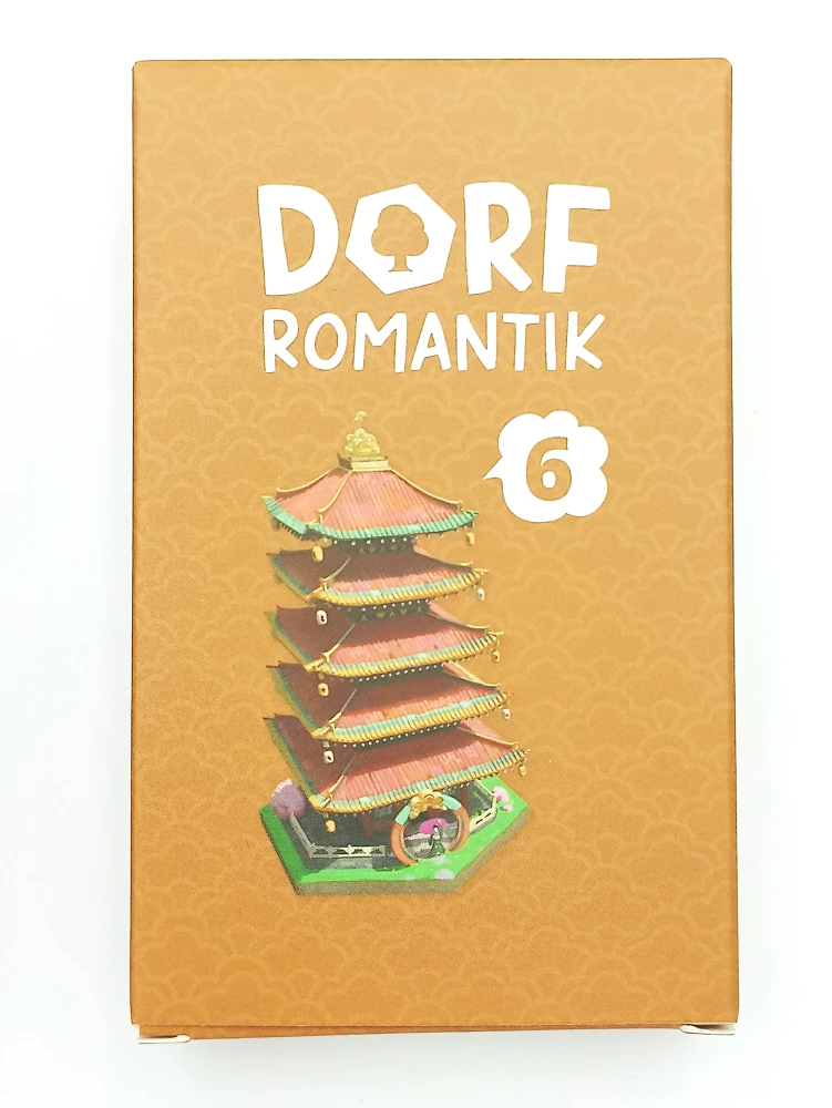 Brettspiel - Dorfromantik. Ländliche Idylle. Sakura