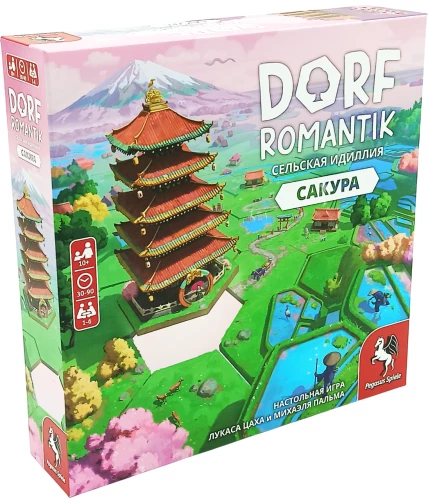 Galda spēle - Dorfromantik. Lauku idille. Sakura