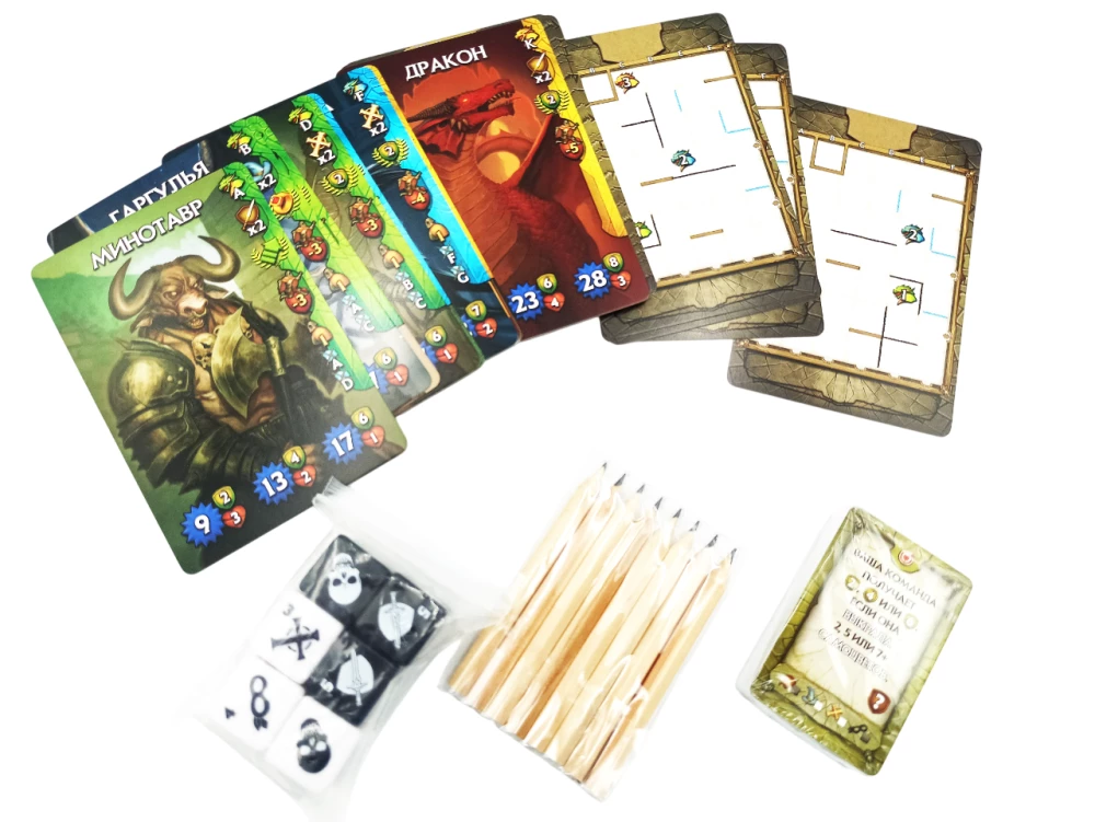 Brettspiel - Papierne Dungeons