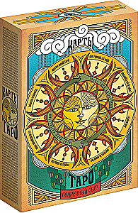 Tarot kartes - Saules gaisma (78 kartes + rokasgrāmata)