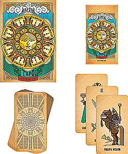 Tarot kartes - Saules gaisma (78 kartes + rokasgrāmata)