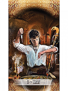 Tarot 78 karmischer Lektionen (78 Karten + QR-Anleitung)