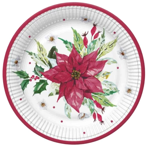 Pappteller - DAISY TD02, Durchmesser 227 mm, 8 St.
