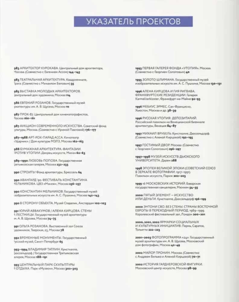 Examples. Art Exhibition, or the Art of Exhibition