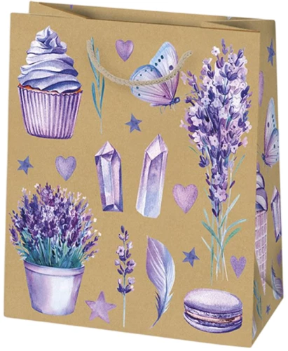 Geschenktasche 19x23x10.5 cm, sortiert