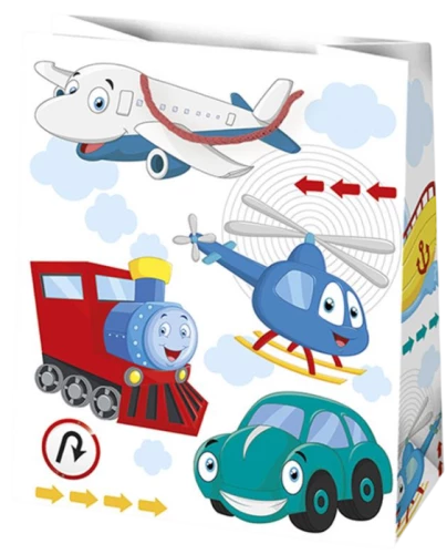 Geschenktüte 19x23x10.5 cm, assorted