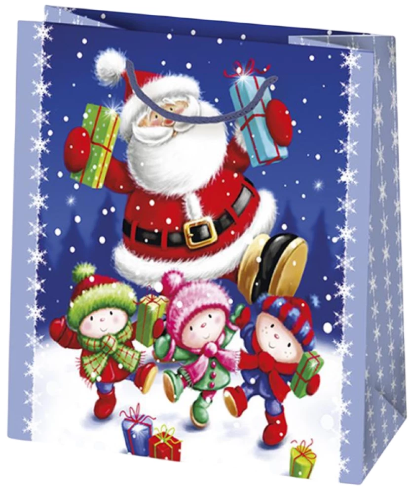 Geschenktüte 15,5x15,5x8 cm, im Sortiment