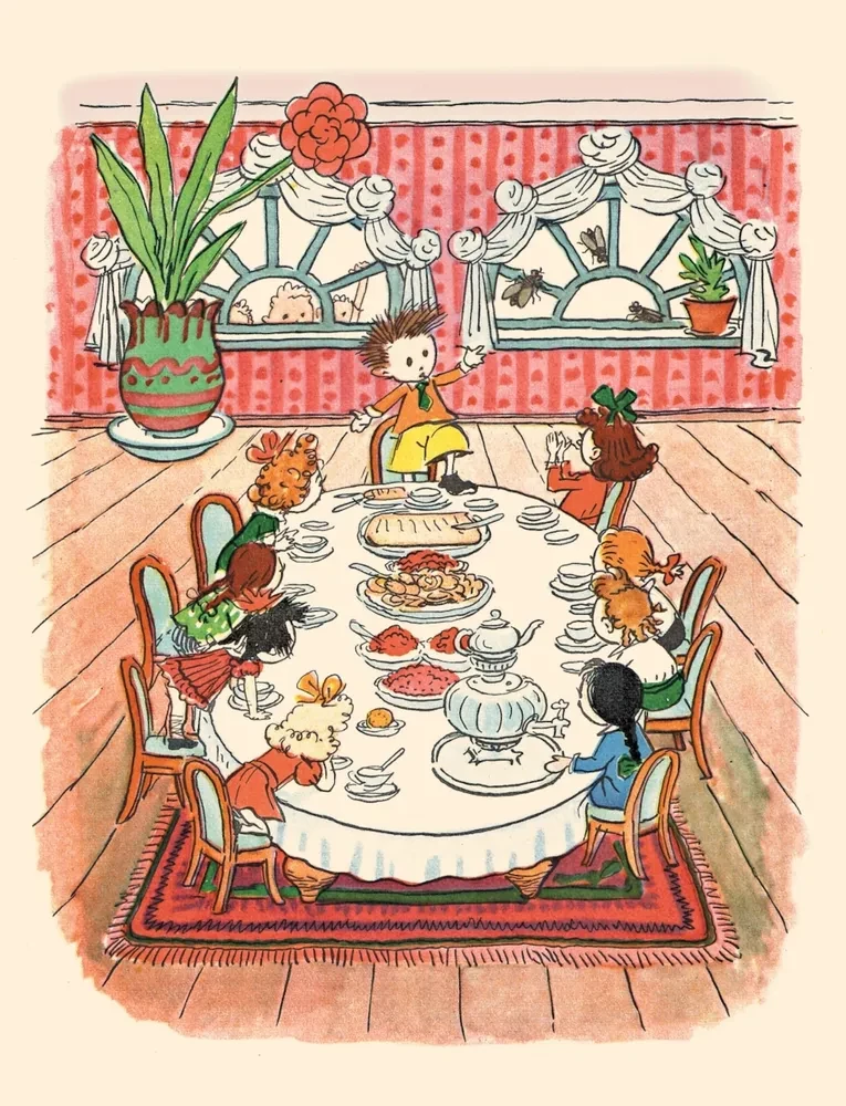 Die Abenteuer von Neznaika und seinen Freunden (mit Illustrationen von A. Laptev)