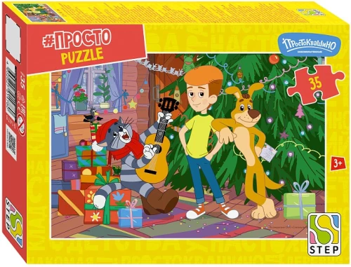 Puzzle - Prostokvashino. Continuation, 35 pieces
