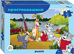 Puzzle - Prostokwaschino, 35 Teile
