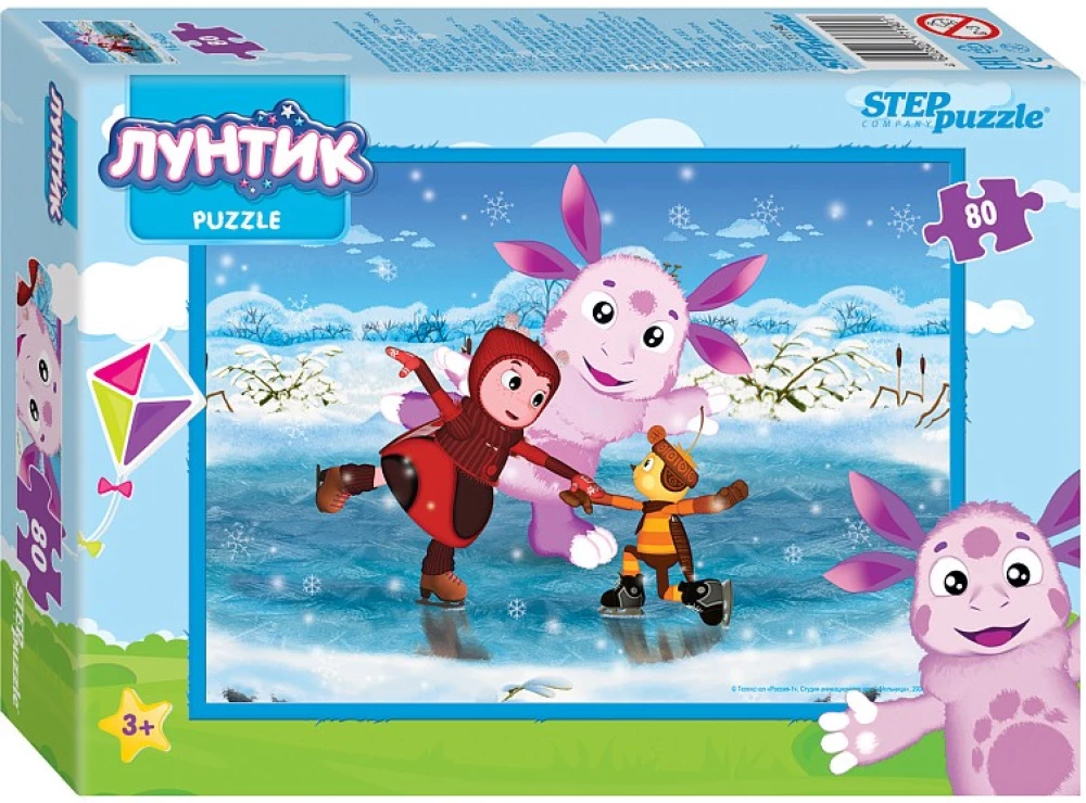 Пазлы - Мультгерои - 1, 80 элементов, в ассортименте