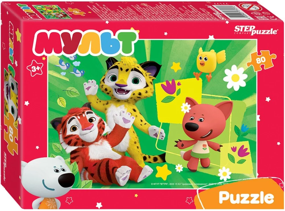 Pusled - Mult. Mi-mi-mišid. Muinasjutu patrull ja teised, 80 elementi, assortii