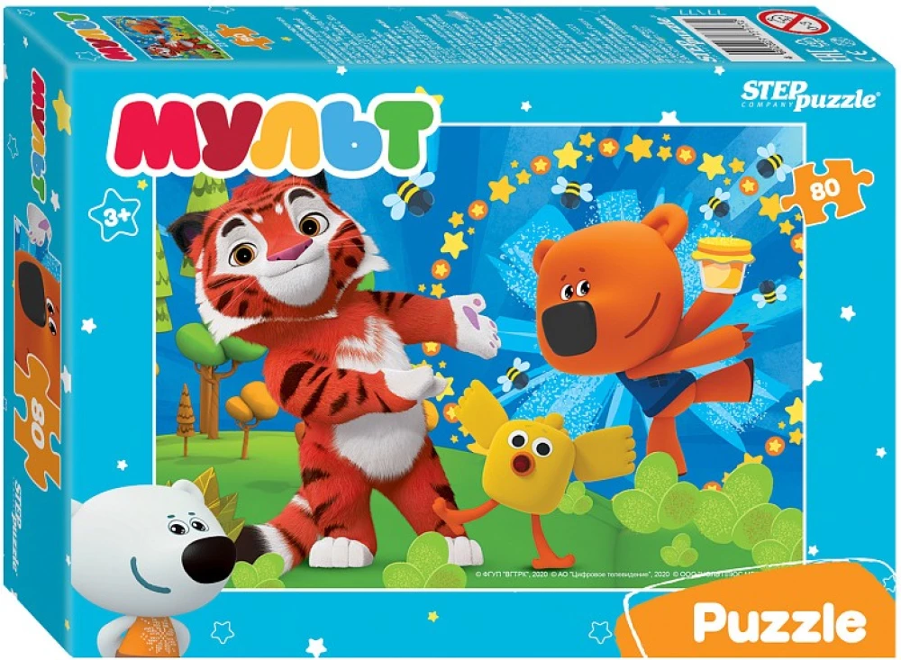 Pusled - Mult. Mi-mi-mišid. Muinasjutu patrull ja teised, 80 elementi, assortii