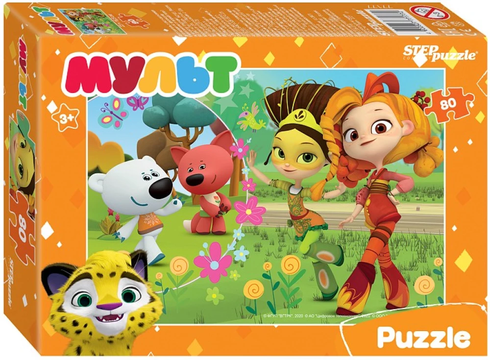 Pusled - Mult. Mi-mi-mišid. Muinasjutu patrull ja teised, 80 elementi, assortii