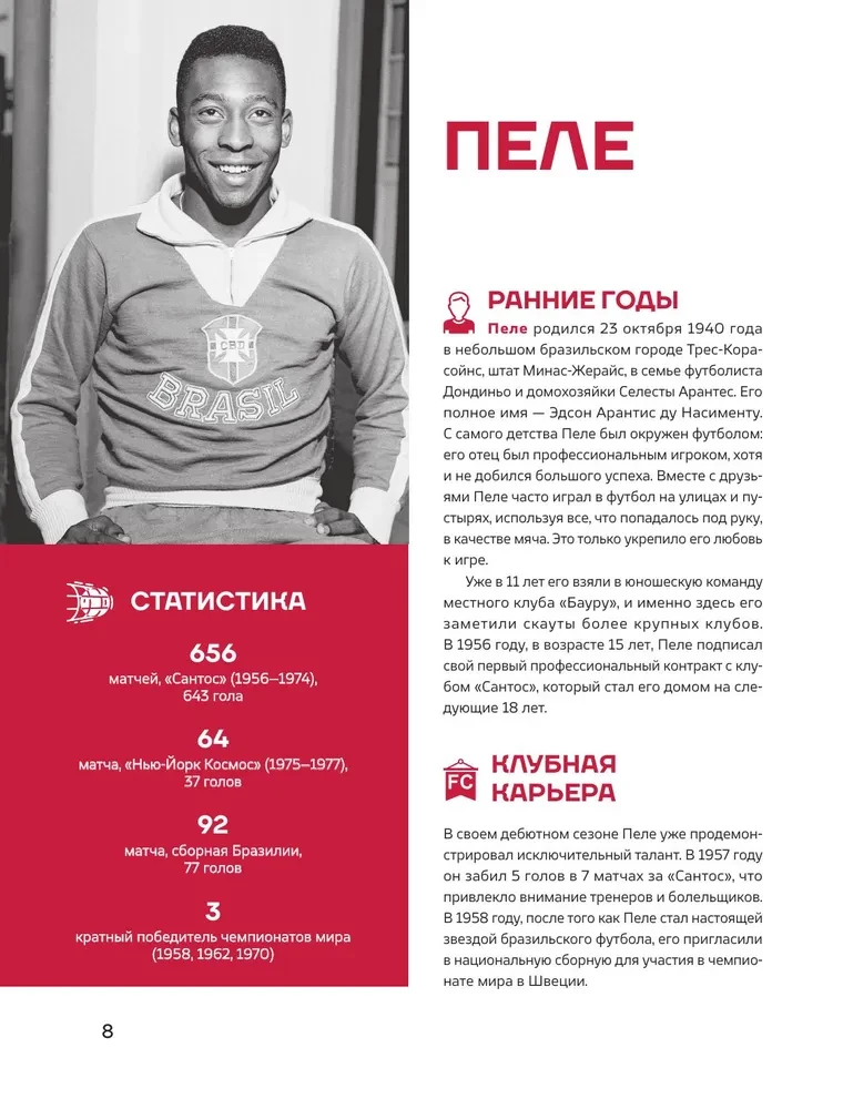 Legendy piłki nożnej. Gwiazdy wszech czasów i największy zawodnicy w historii piłki nożnej