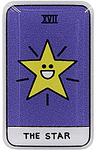 Kolmekihiline silt - Tarot. Täht