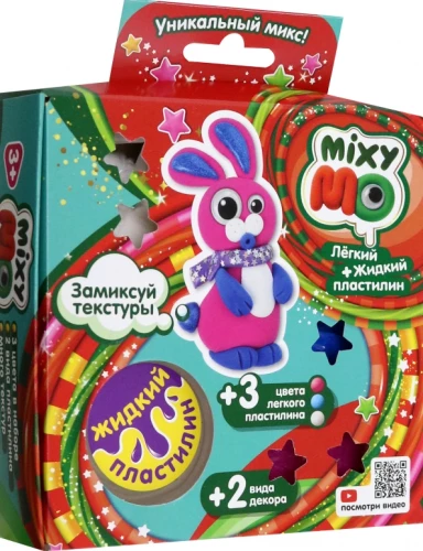 Vieglā plastilīna - MixyMo Zaķis