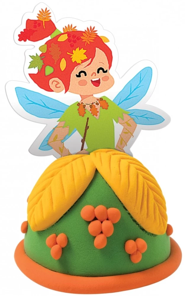 Lengvas plastilinas - Išliek suknelę fėjai, Ruduo