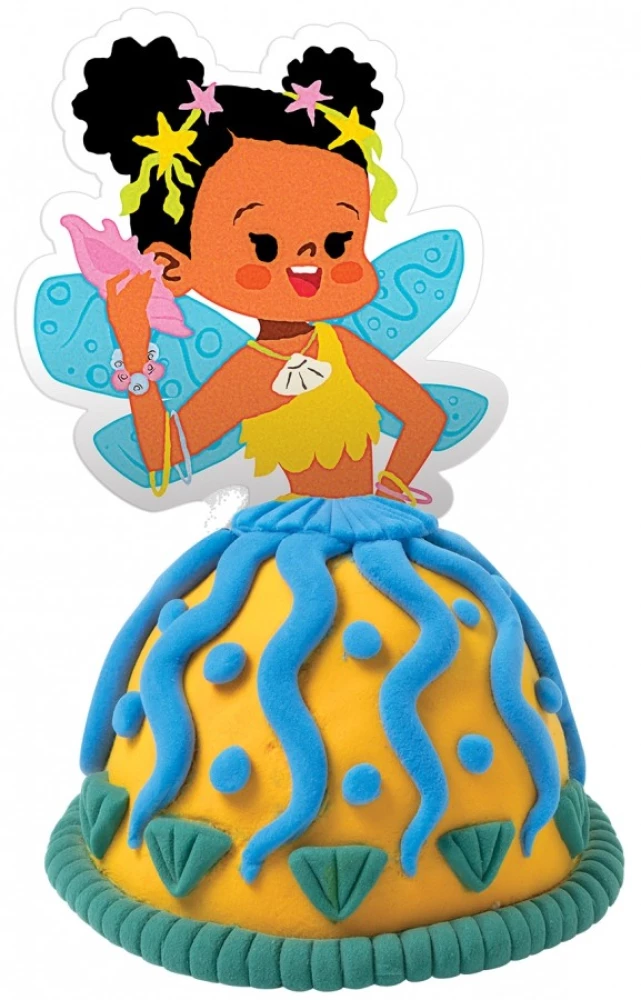 Lengvas plastilinas - Sukurk suknelę fėjai, Vasarą