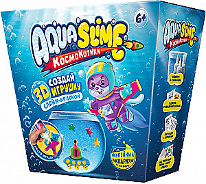 Medium Set for Making Figures from Colored Gel - Aqua Slime