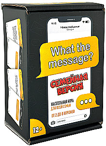 Brettspiel - What the message? Familienversion