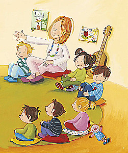 Ich wachse zusammen mit Max. Max geht in den Kindergarten