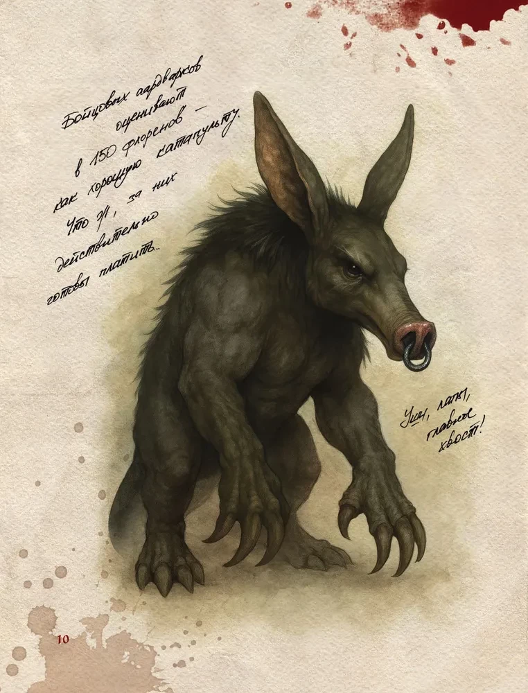The Witcher Bestiary (Illustrated Edition with Colored Edge)