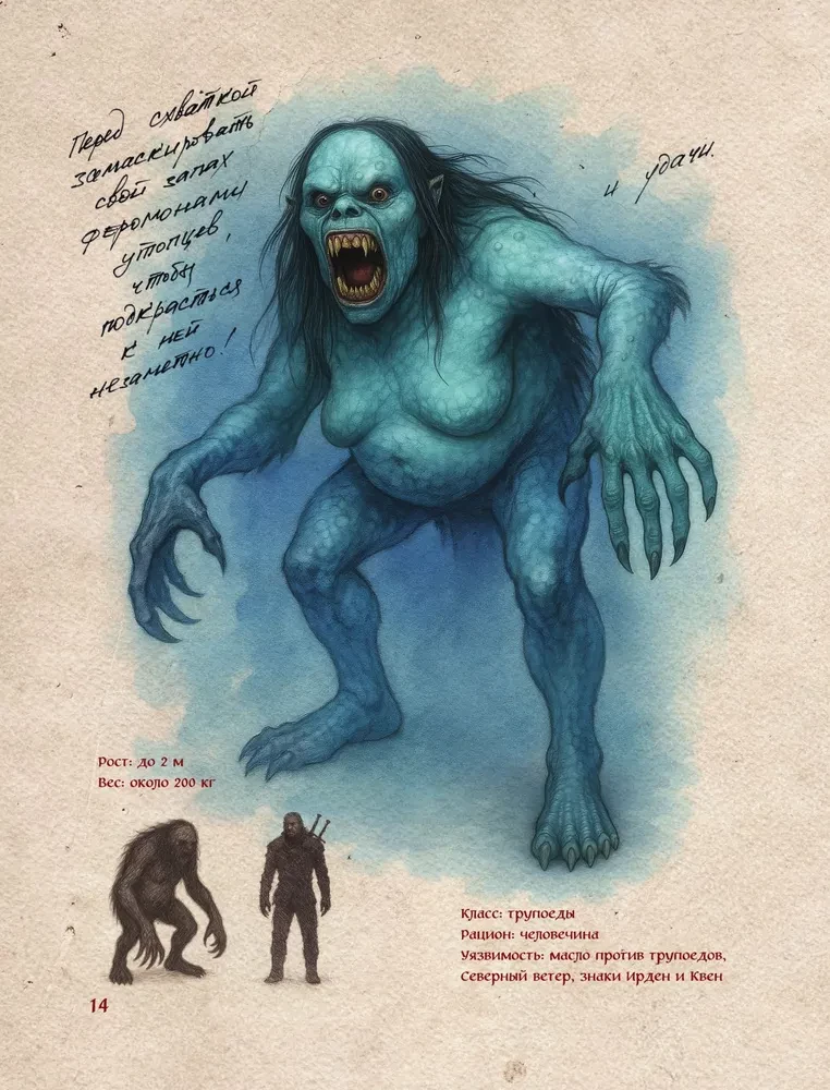 The Witcher Bestiary (Illustrated Edition with Colored Edge)
