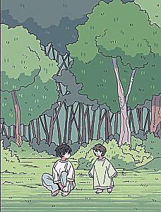 Mišios iš miško. Spalvinimo knyga pagal webtoon