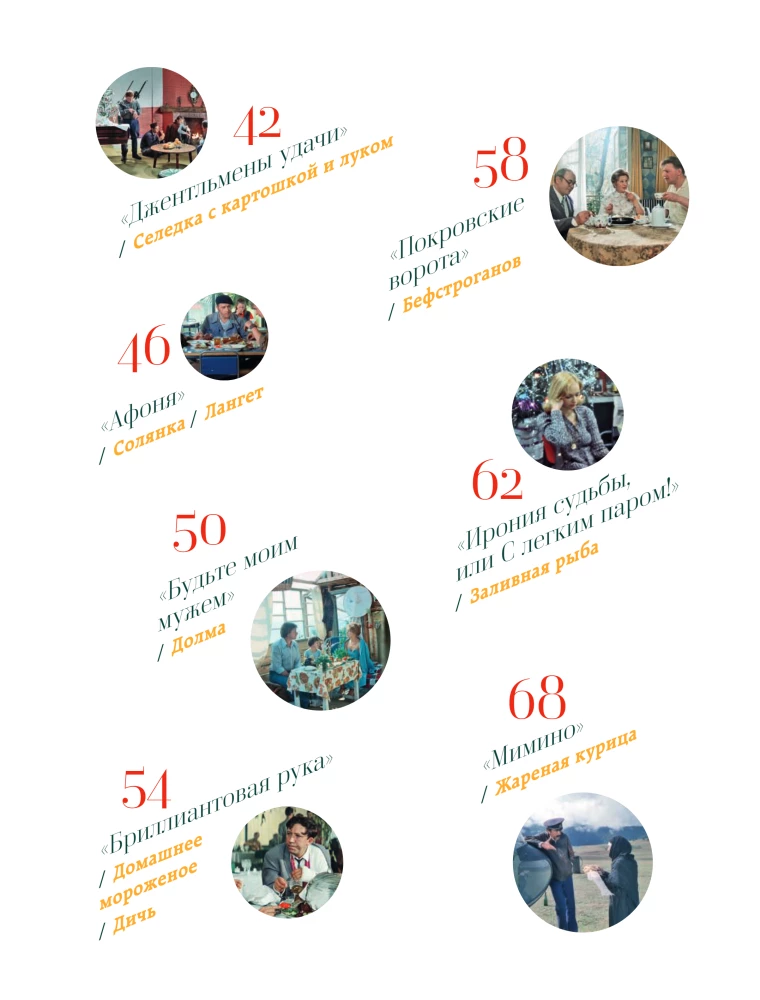 Kino, vīns un domino. Kulta receptes mīļākajiem padomju filmām