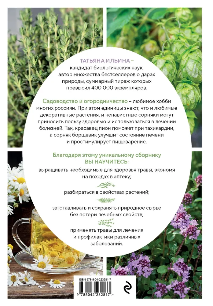 Аптечный огород. Справочник по сбору, хранению и применению целебных растений