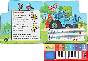 Wesoła farma. Niebieski traktor