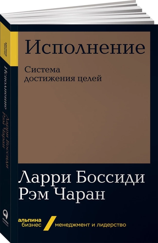 Исполнение. Система достижения целей