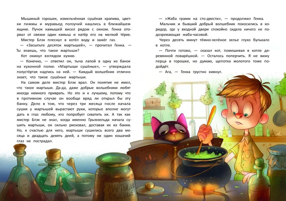 Ведьма, кот и дело в шляпе