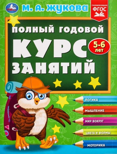 Полный годовой курс занятий. 5-6 лет