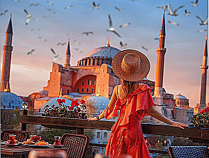 Paint by Numbers 40x50 - Istanbul. Hagia Sophia