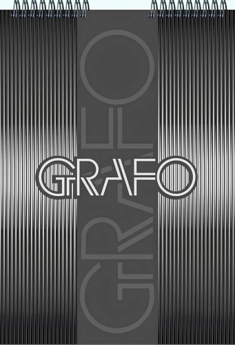 Notatnik - Grafo, A4, kratka, 50 arkuszy