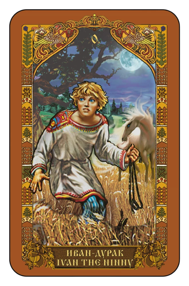 Tarot rosyjskich baśni (talia z książką instrukcją do wróżenia)