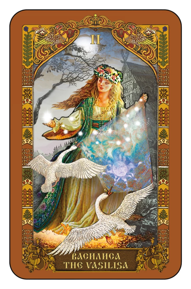 Tarot rosyjskich baśni (talia z książką instrukcją do wróżenia)