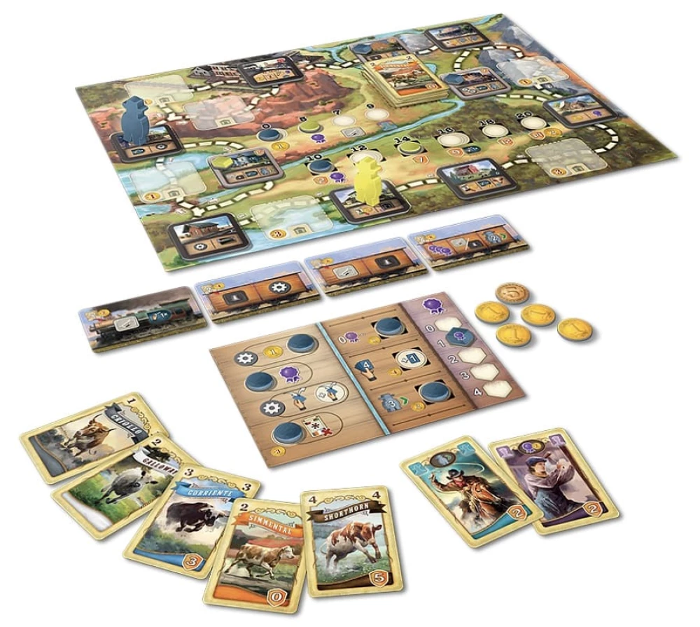 Настольная игра - Великий Западный путь. Эль-Пасо