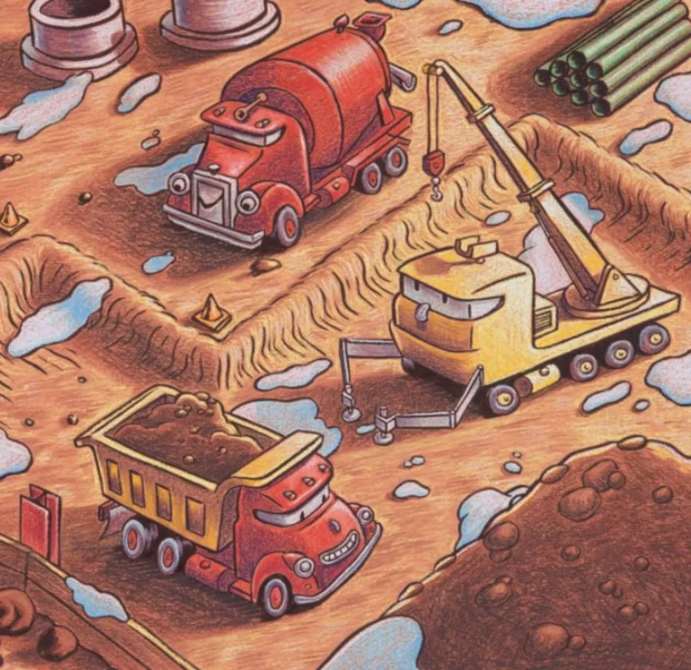 Auf der Baustelle steht bald das neue Jahr vor der Tür!