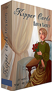 Karty wróżebne Kipper. Kipper cards (talia orakulum z instrukcją do wróżenia)
