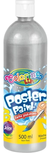Гуашь 500ml. серебро. COLORINO