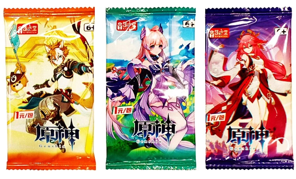 Kolekcinės kortelės GI (Ayaka/Yomiya), Genshin Impact