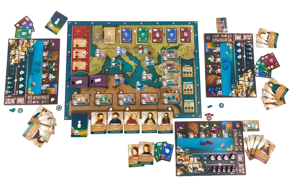 Spielbrett - Amalfi. Renaissance
