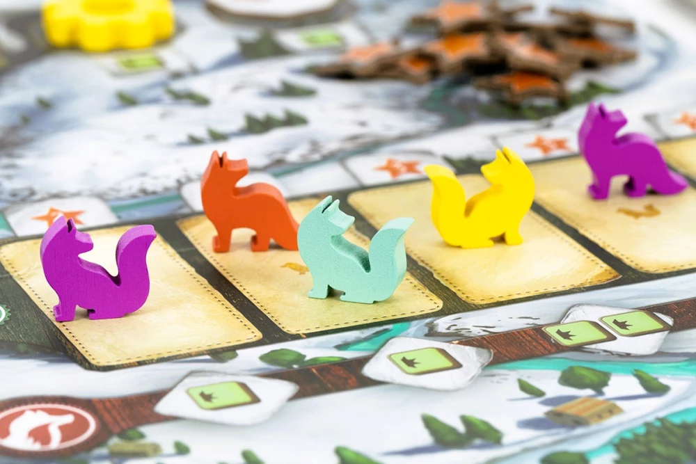 Настольная игра - Эксперимент. Домашние лисы