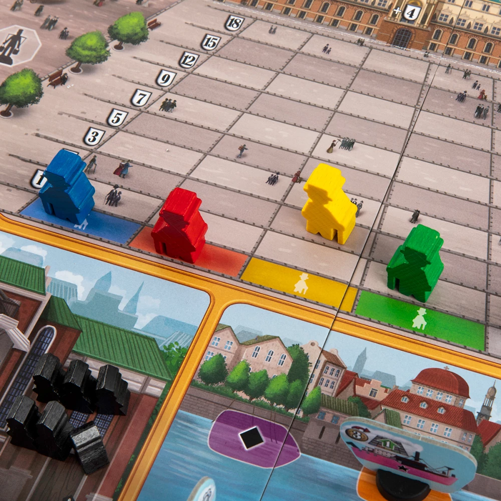 Brettspiel - Hamburg
